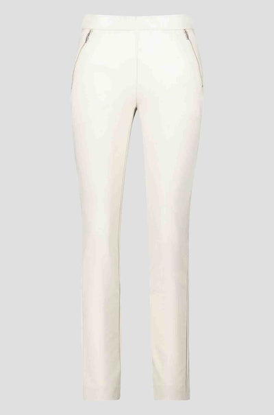 Gardeur - Slim Stretch Pull On Pant w/ Zip Pockets in Sand
