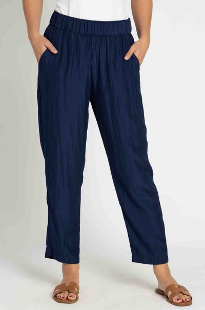Mela Purdie - Soft Capri in Mache in Denim