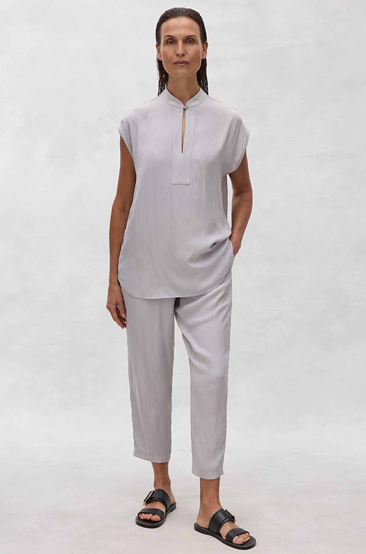 Mela Purdie - Soft Capri in Platinum Mache