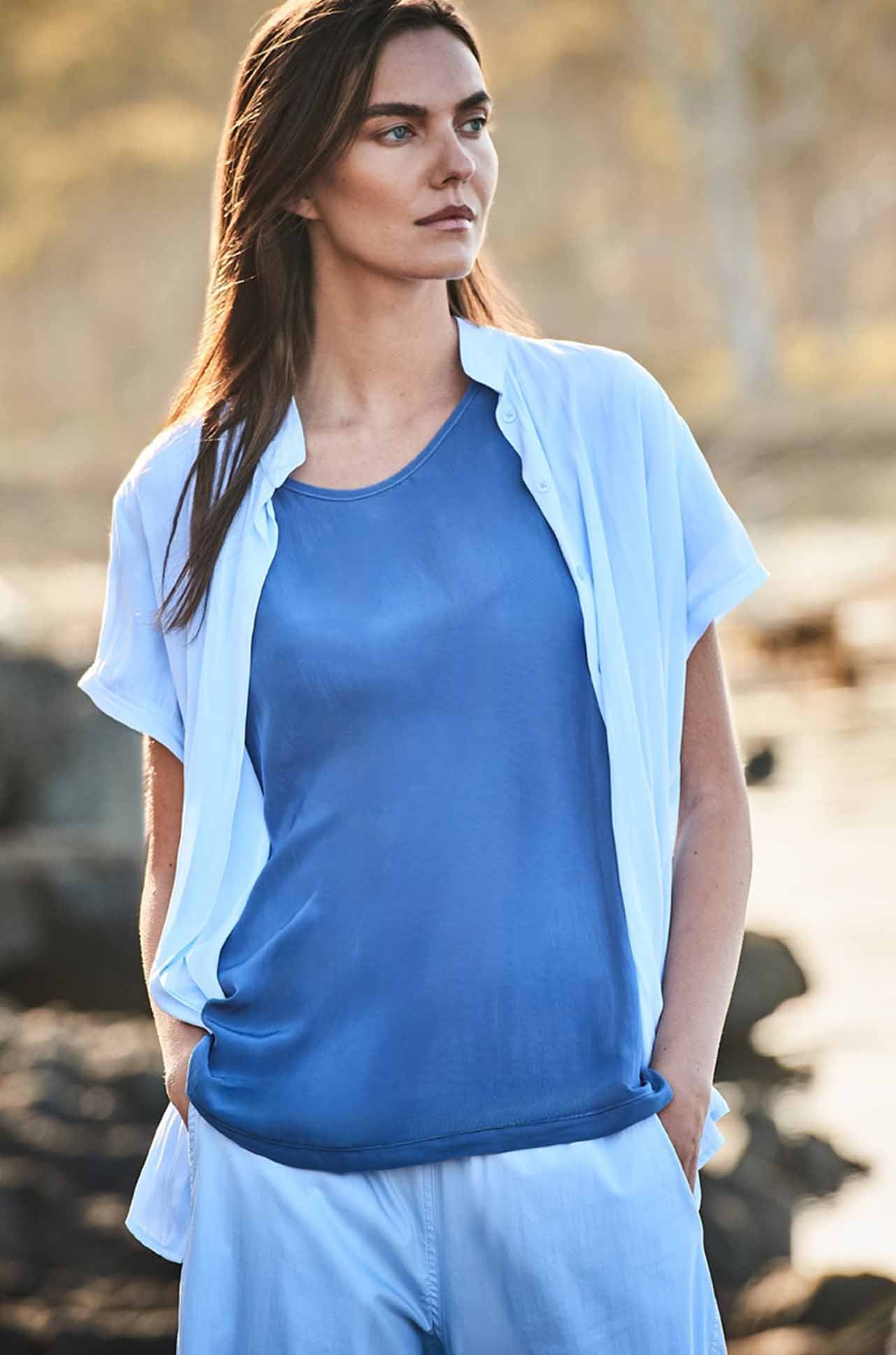 Mela Purdie - Soft Stand Shirt
