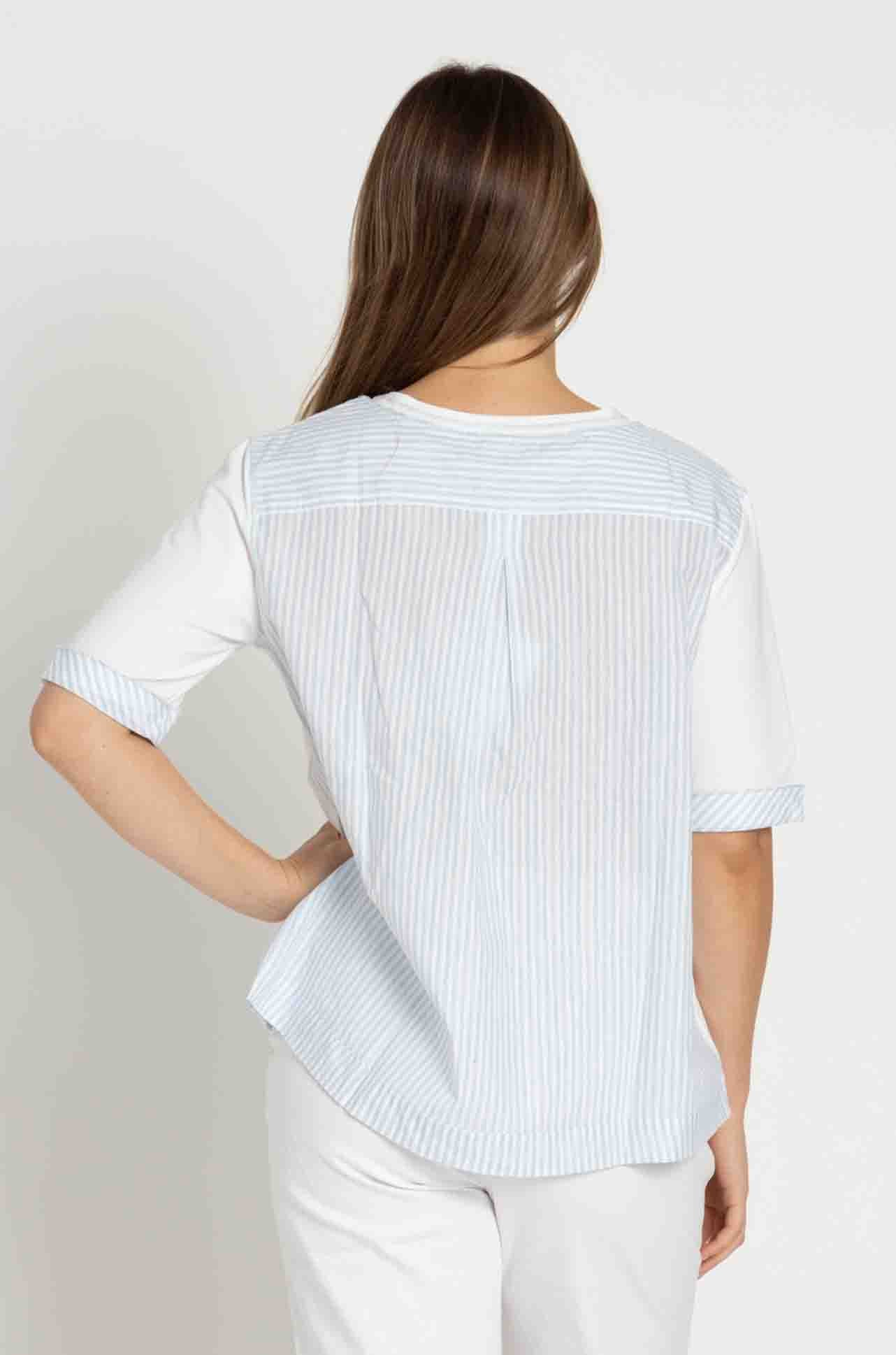Elisa Cavaletti - Spliced Eyelet Tee