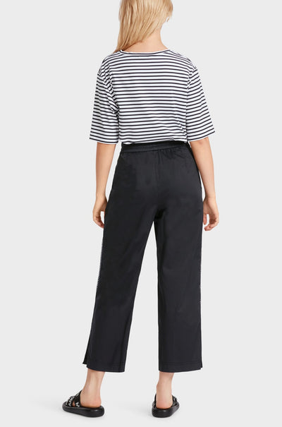 Marc Cain - Sporty Pants with Mesh Stripes