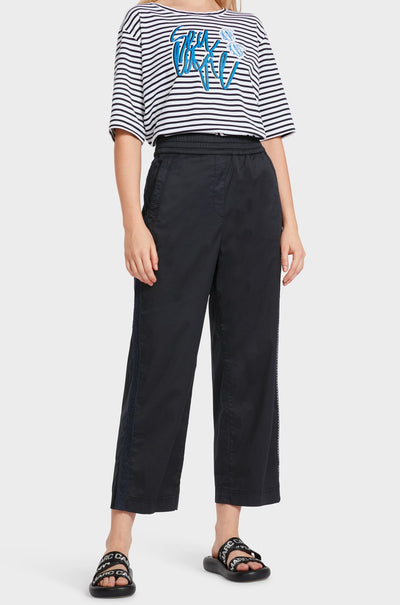 Marc Cain - Sporty Pants with Mesh Stripes