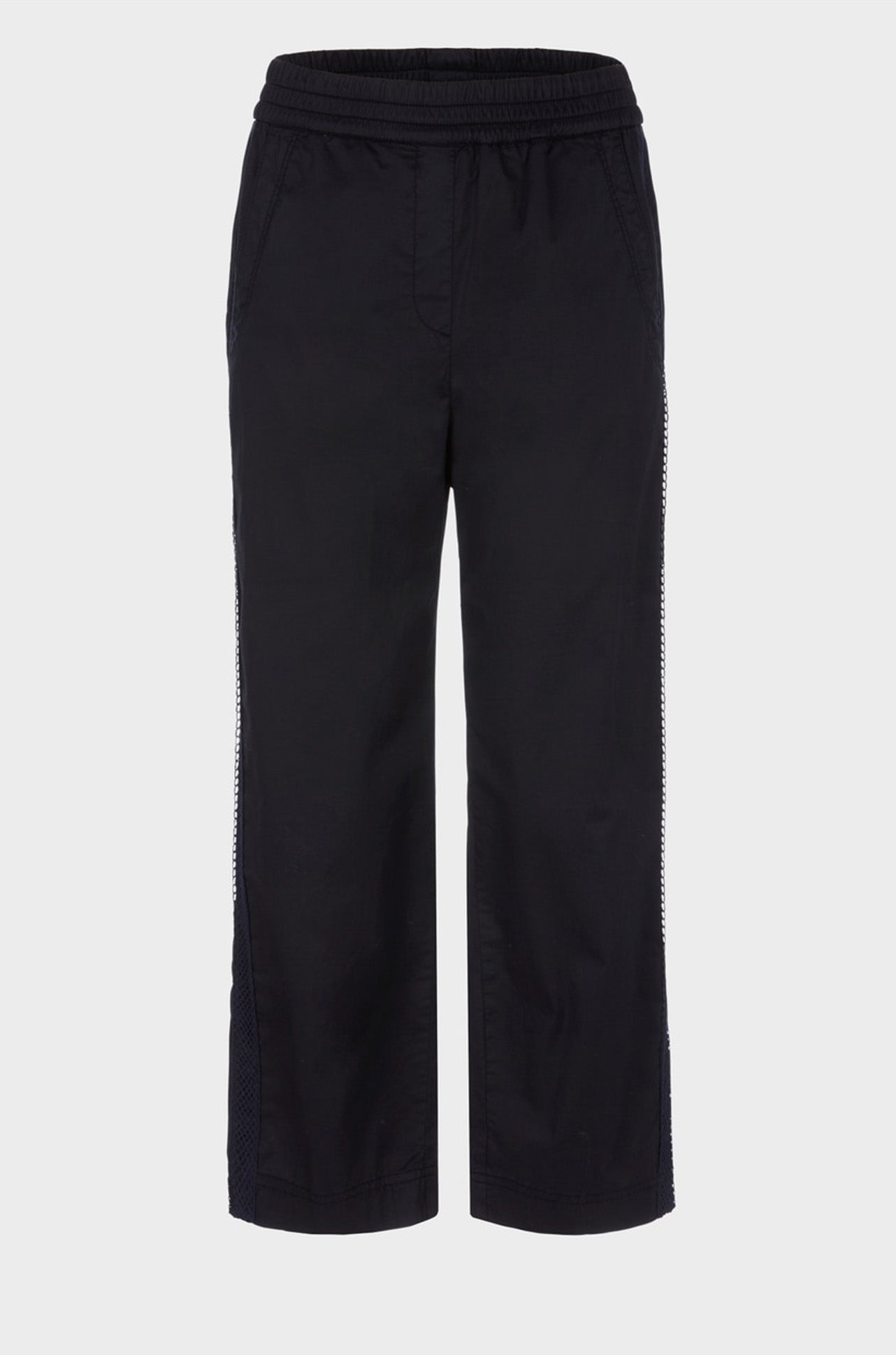 Marc Cain - Sporty Pants with Mesh Stripes