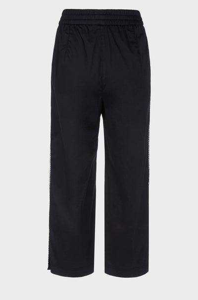 Marc Cain - Sporty Pants with Mesh Stripes