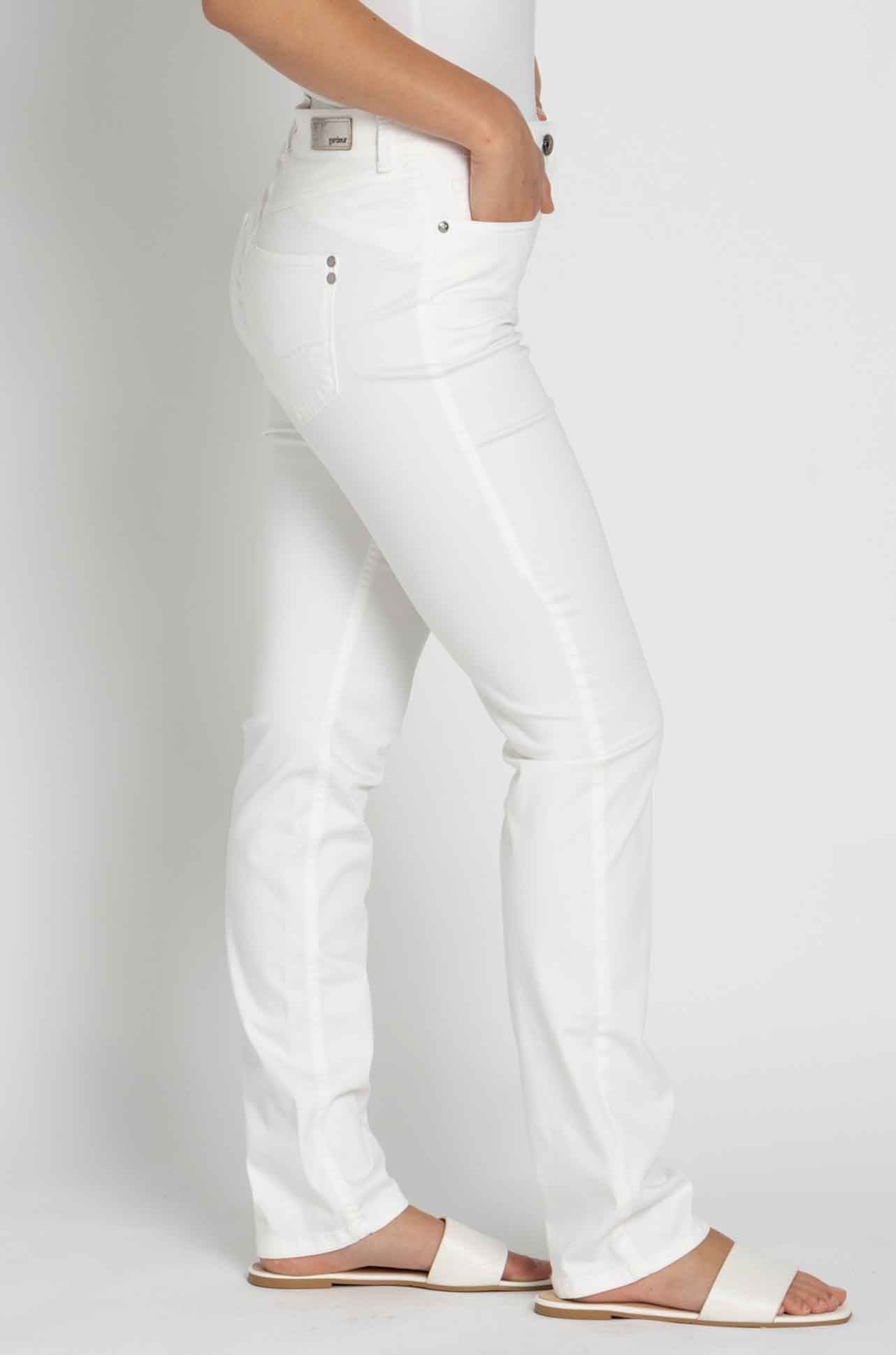 Gardeur - Stretch Regular Fit Jean in White