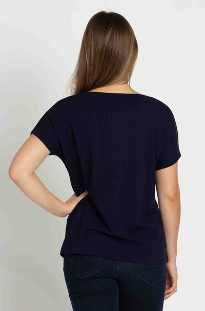 Faber - Stripe Navy Knit