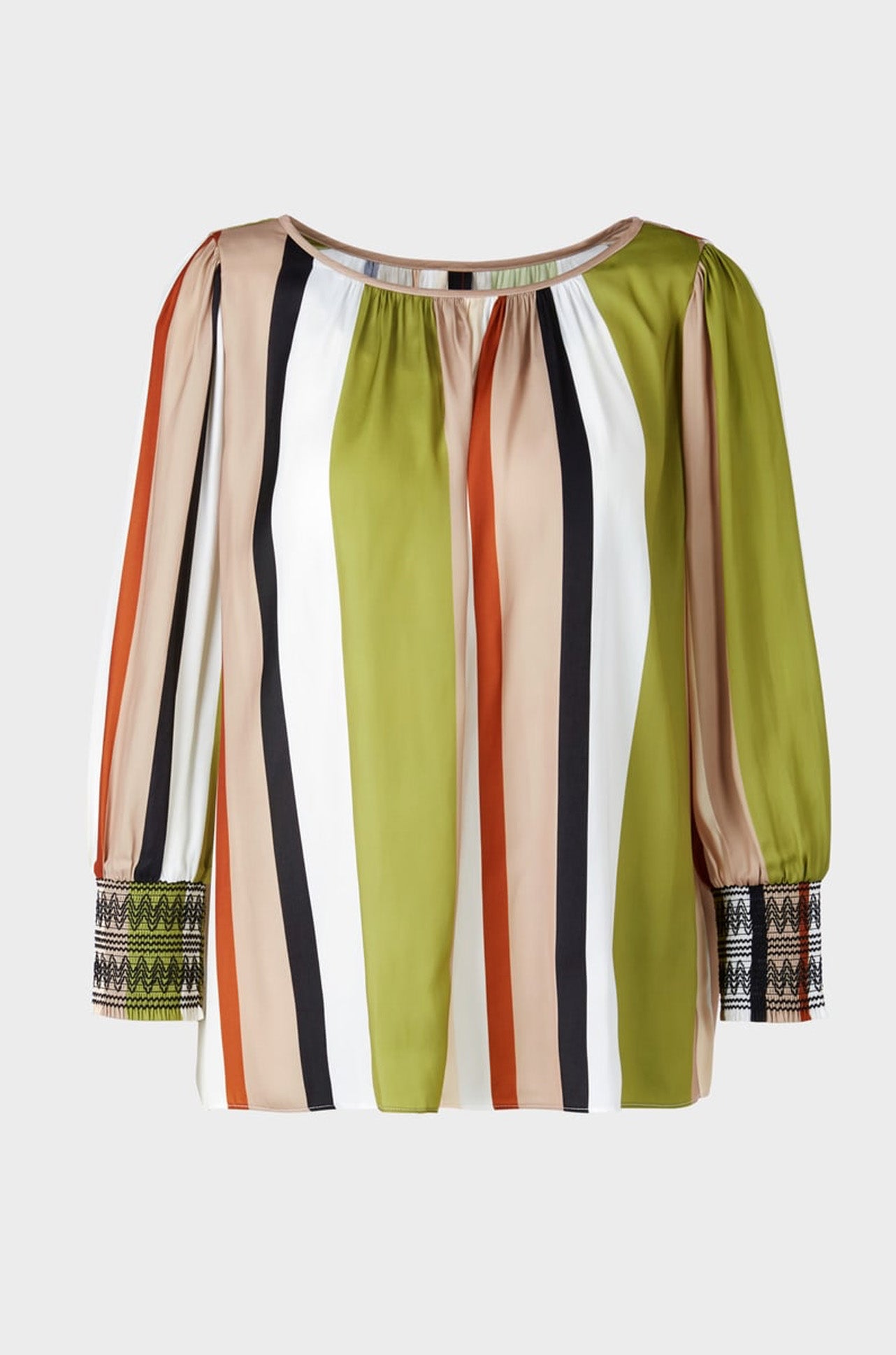 Marc Cain - Striped A-Line Blouse