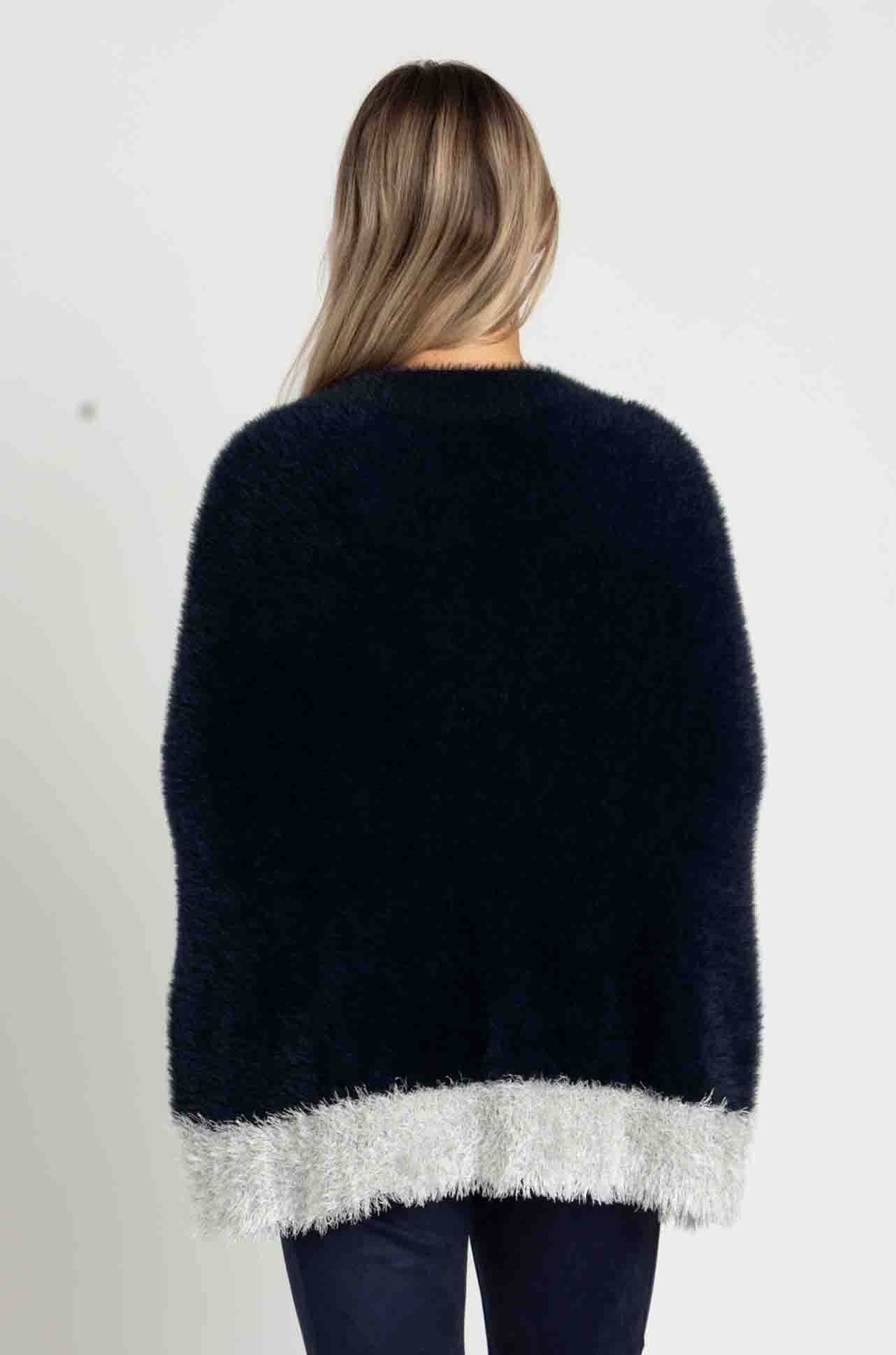 Elisa Cavaletti - Super Soft Knit Poncho