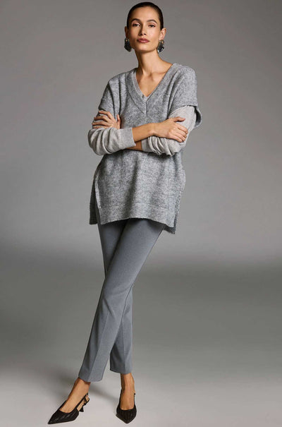Joseph Ribkoff - Sweater Knit Sleeveless Tunic with Sequins