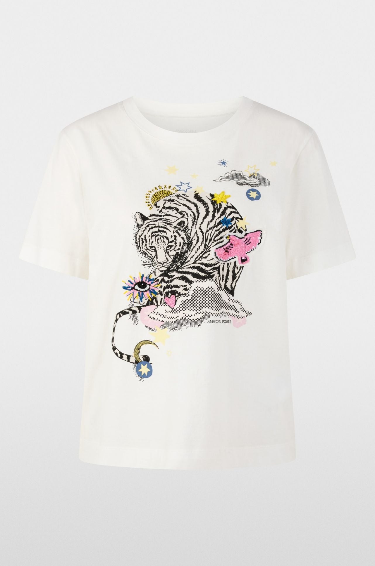 Marc Cain - T-Shirt w/ Appliqués