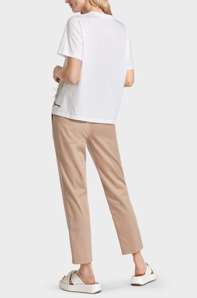 Marc Cain - T-Shirt with Animal Motifs
