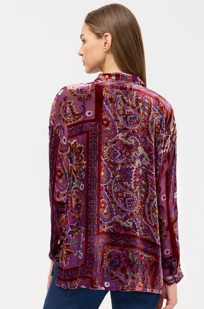 Johnny Was - The Slim Audrey Collared Shirt in Domitila