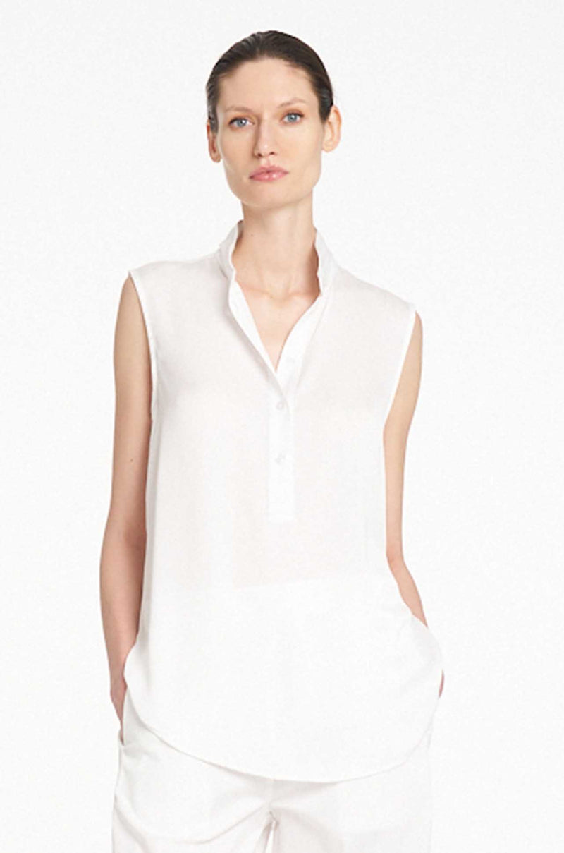 Mela Purdie - Tab Slide Tank in Mirror Satin