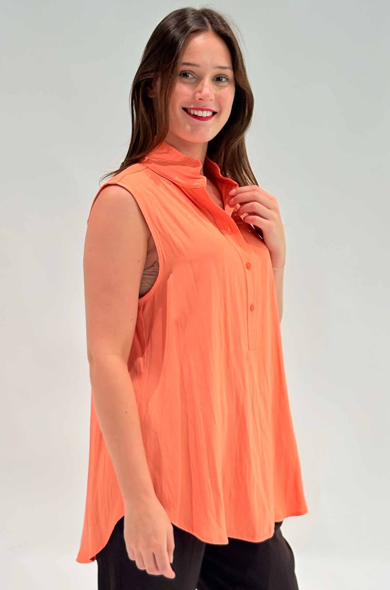 Mela Purdie - Tab Slide Tank in Peel