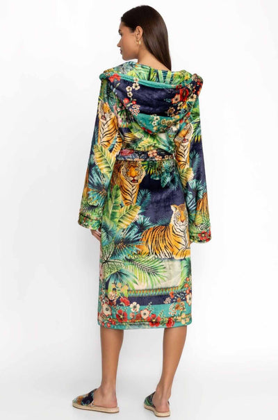 Johnny Was - Tigres Et Fleurs Cozy Robe
