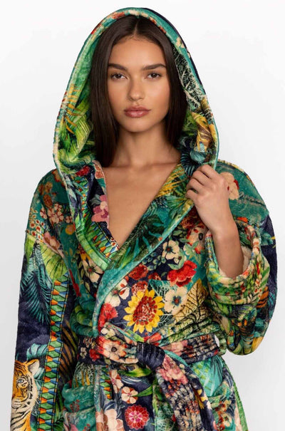 Johnny Was - Tigres Et Fleurs Cozy Robe