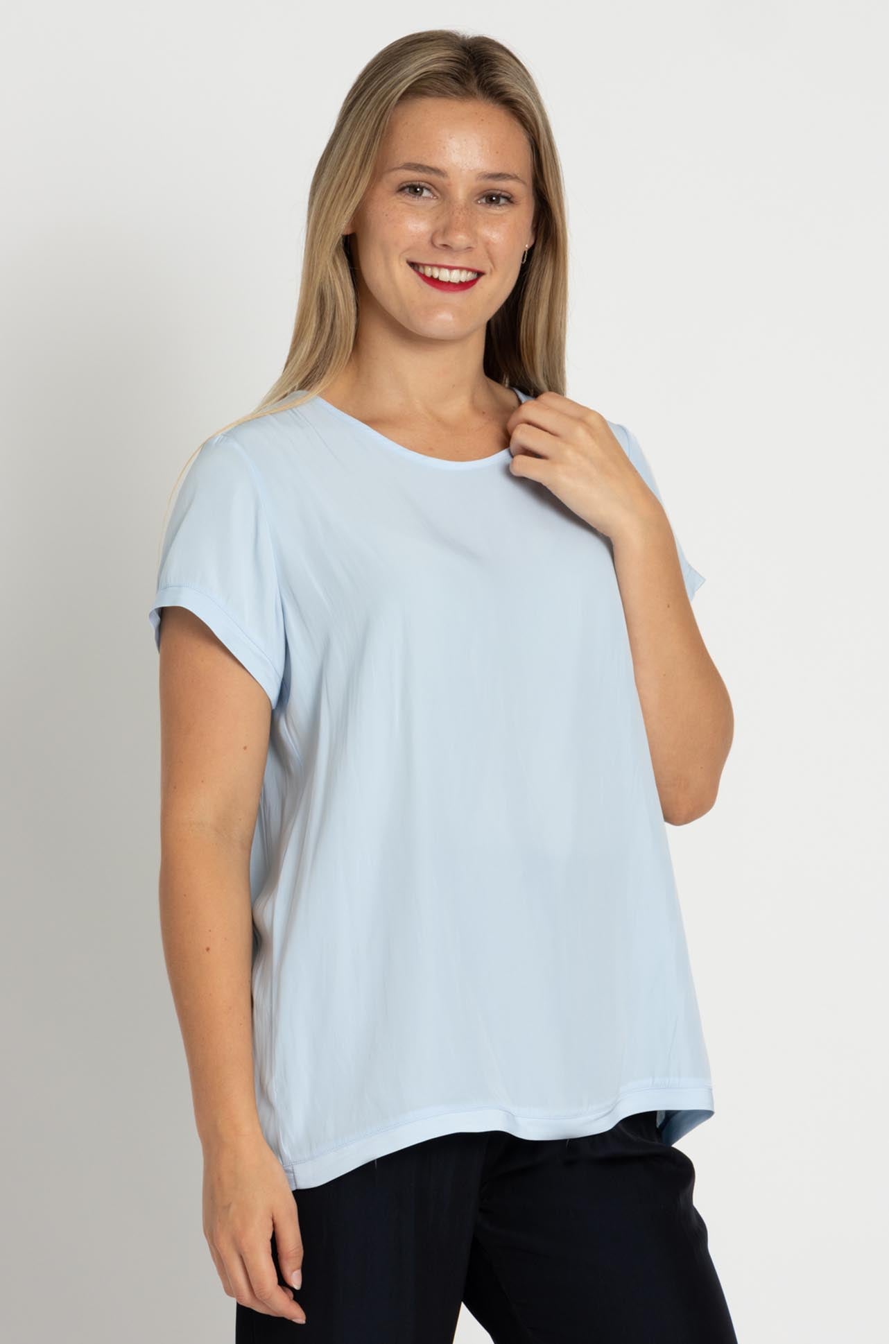 Mela Purdie - Transit T in Bluewash