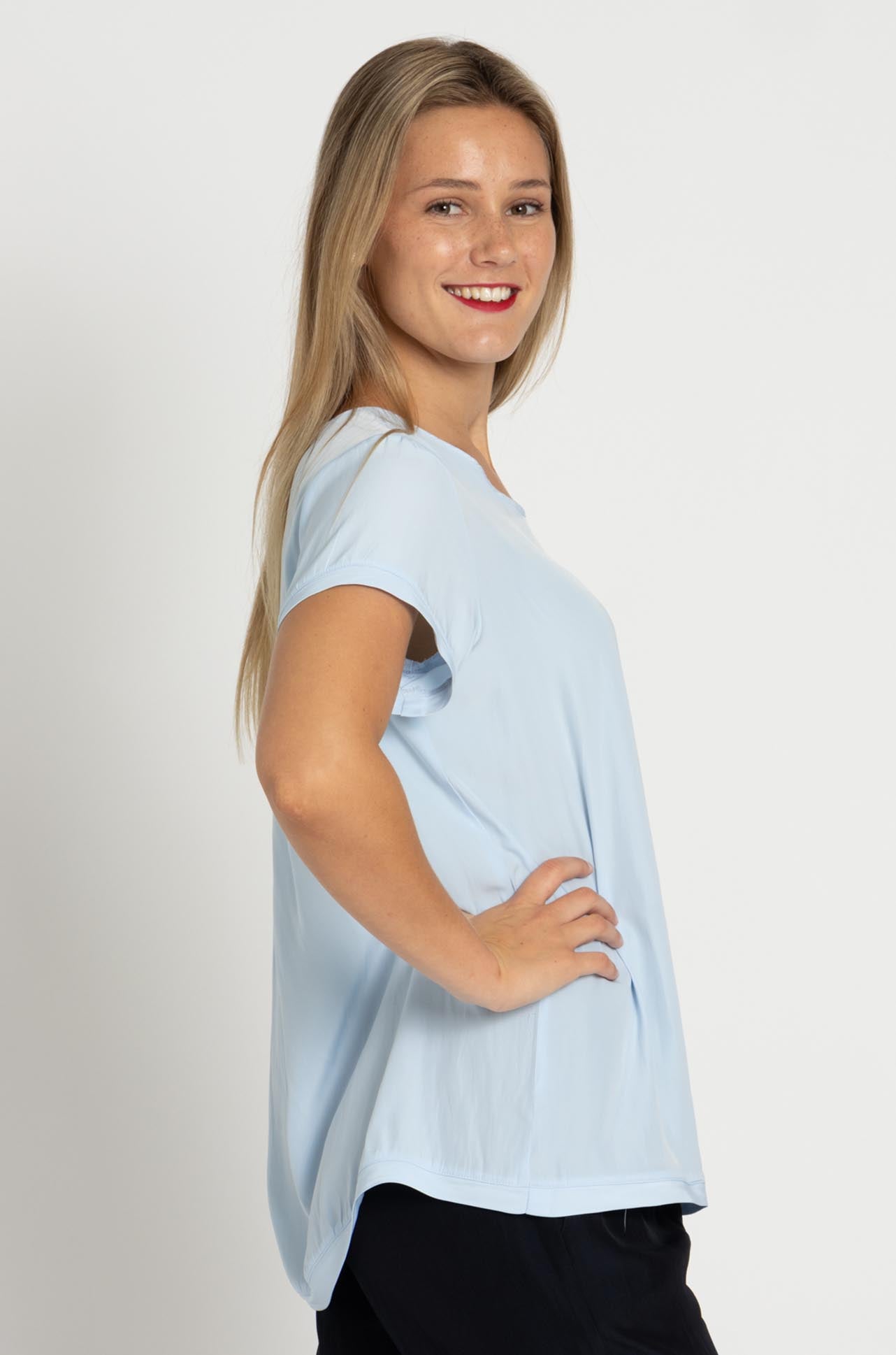 Mela Purdie - Transit T in Bluewash