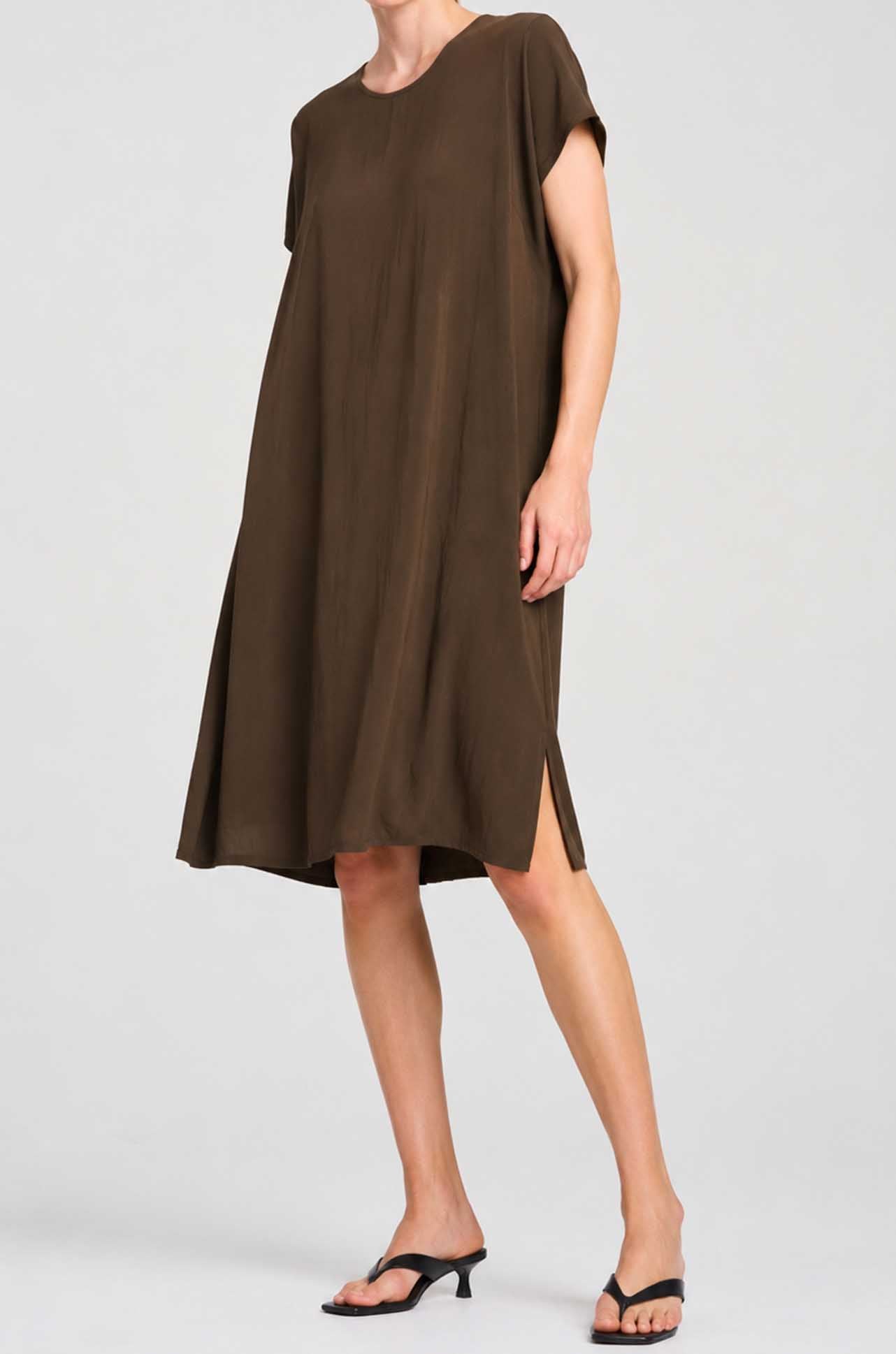 Mela Purdie - Travel T Dress in Fossil