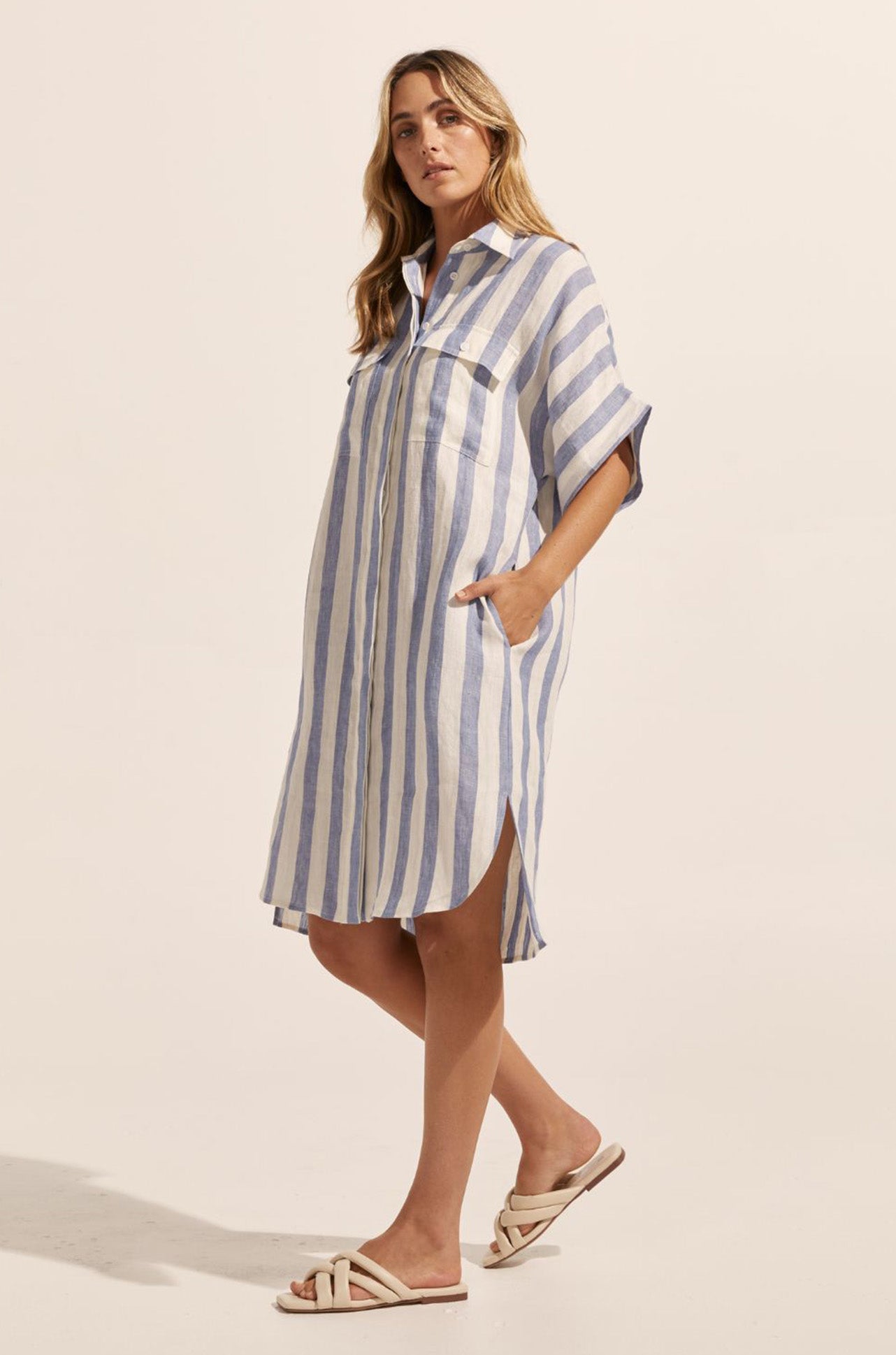 zoe kratzmann - troppo dress in wide ocean