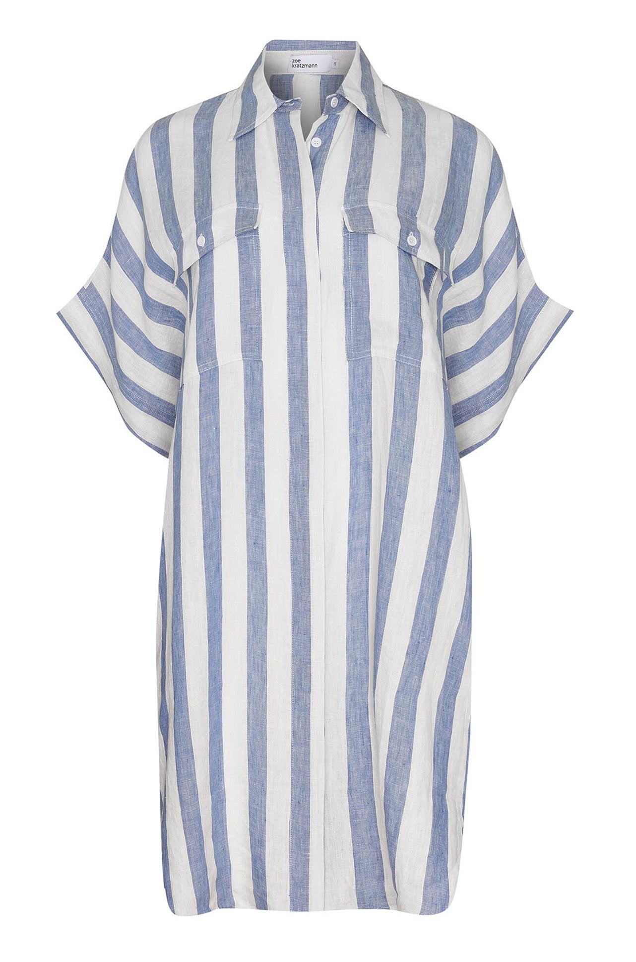 zoe kratzmann - troppo dress in wide ocean