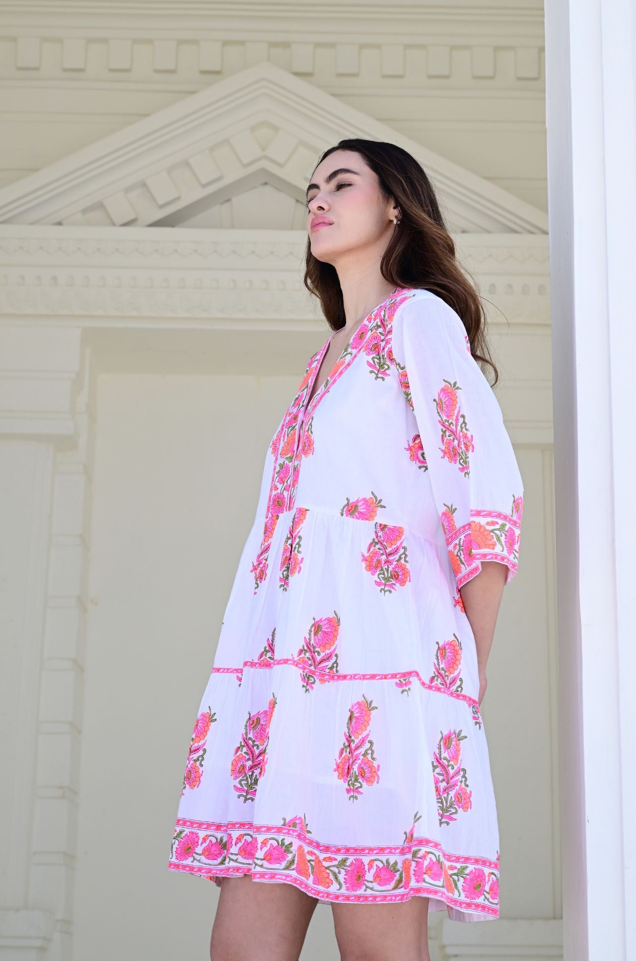 Azure and Indigo - Tutti Frutti Swing Dress