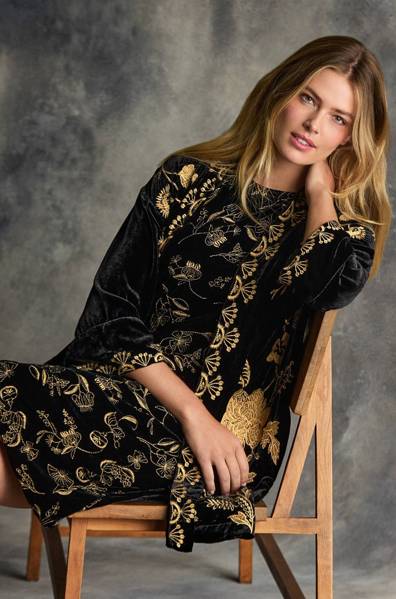 Johnny Was - Velvet Kimono in Lara