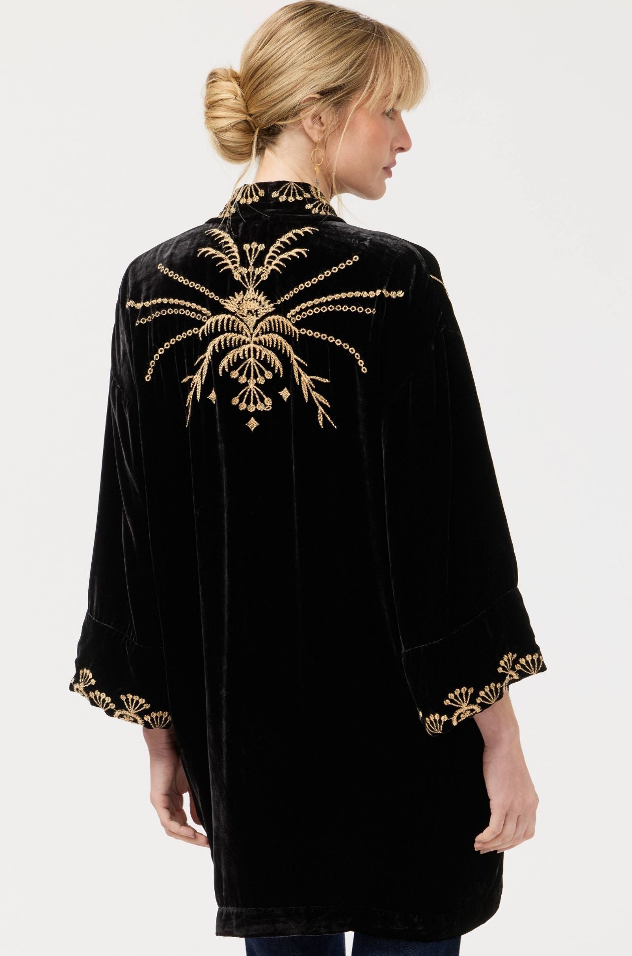 Johnny Was - Velvet Kimono in Lara
