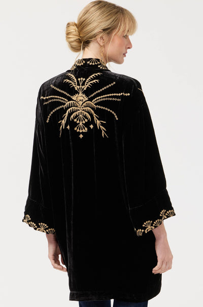 Johnny Was - Velvet Kimono in Lara