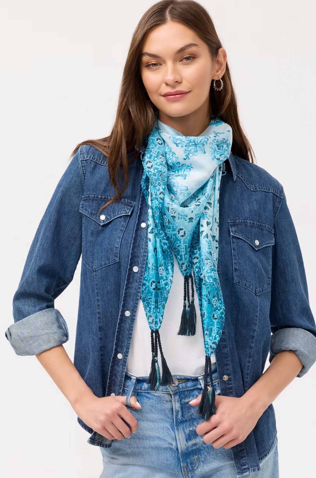 Johnny Was - Silk Scarf in Vittoria