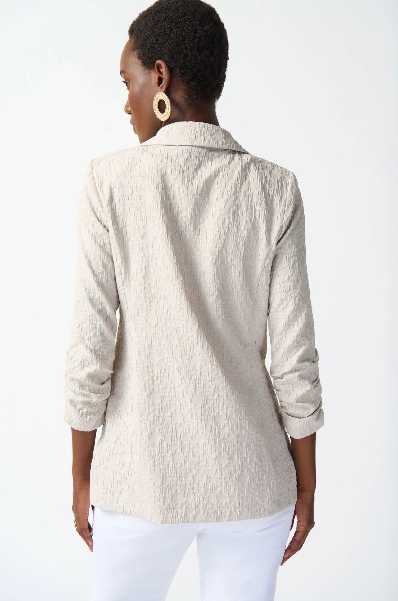 Joseph Ribkoff - Woven Jacquard Boxy Blazer