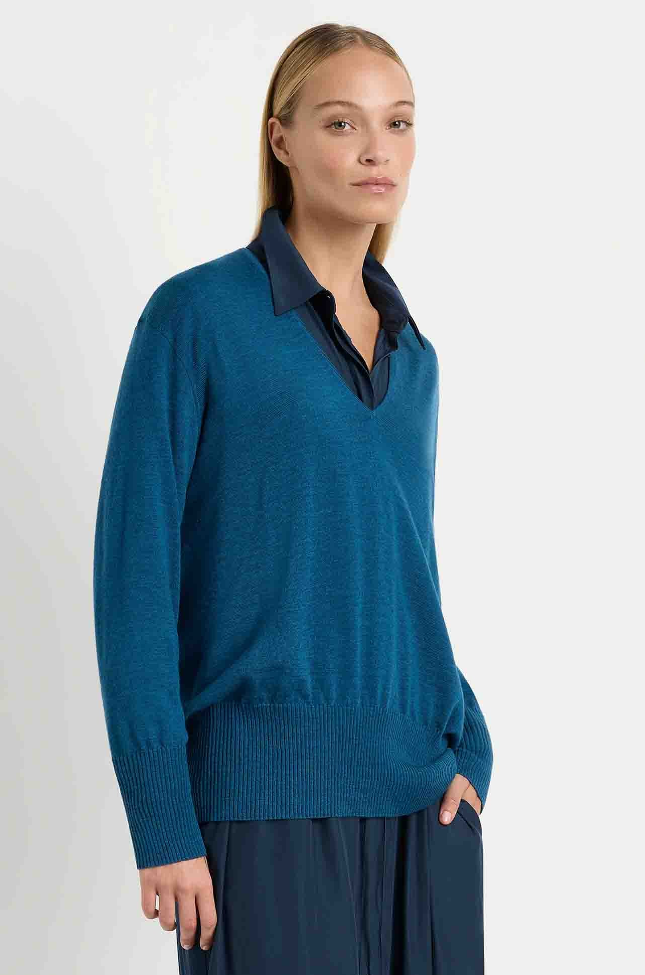 Mela Purdie - Walker Sweater in Super Fine Merino