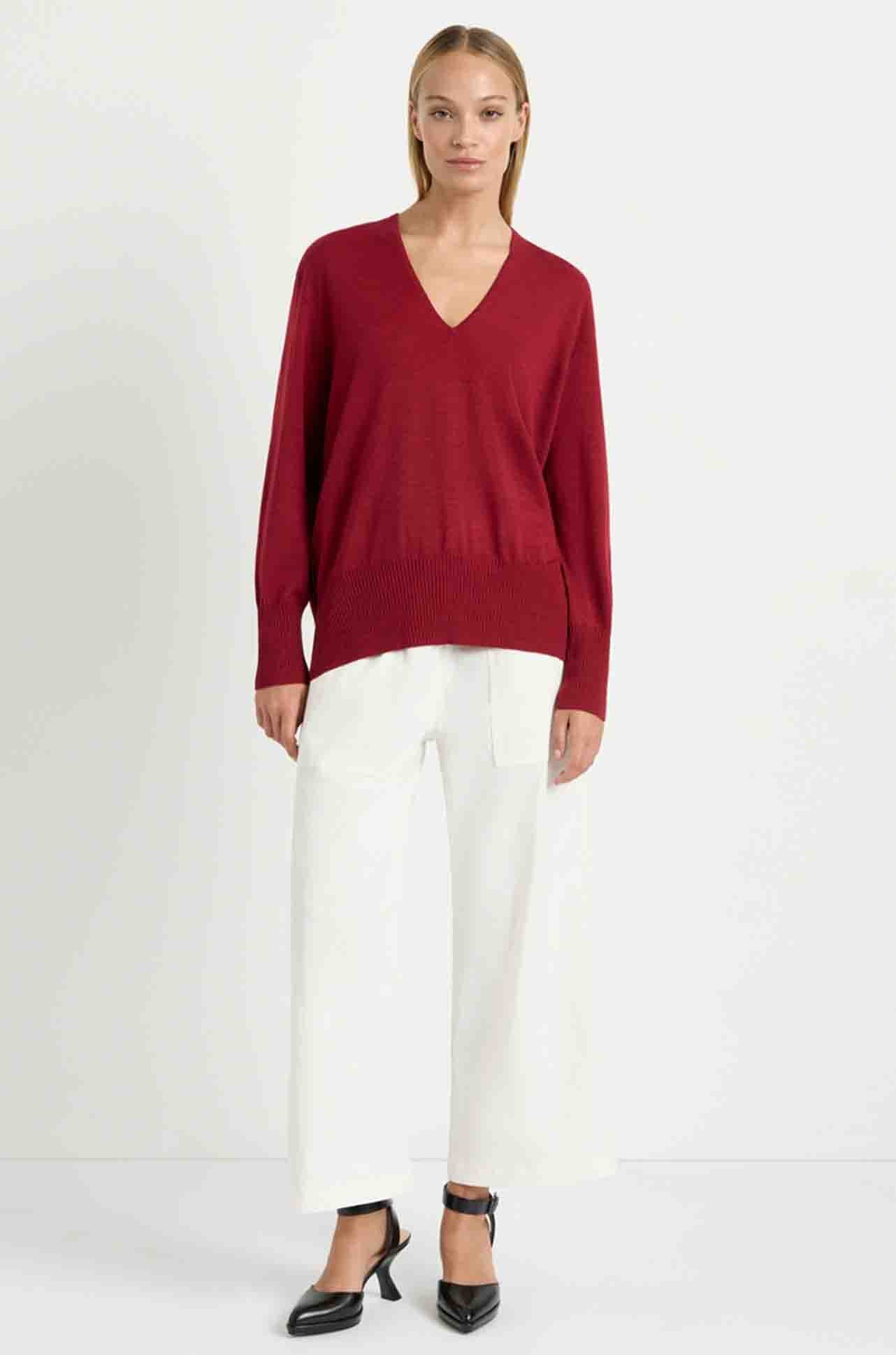 Mela Purdie - Walker Sweater in Super Fine Merino