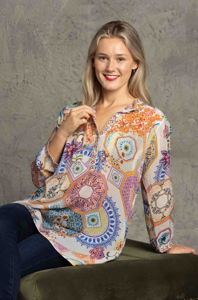 Johnny Was - Waterloo Wheel Leena Tunic
