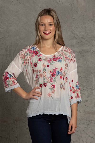 Johnny Was - Wendy Blouse