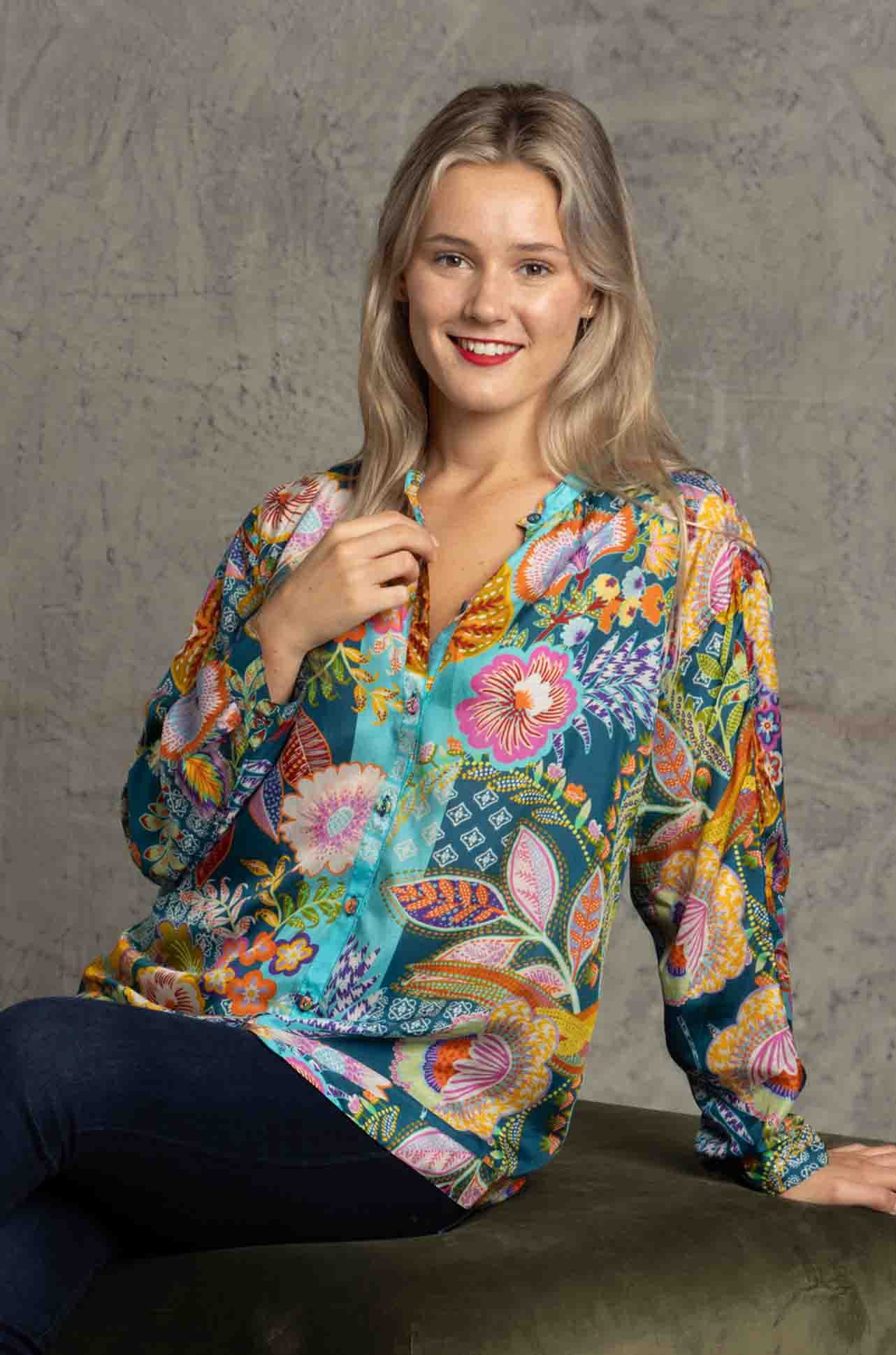 Johnny Was - Wild Kalani Blouse