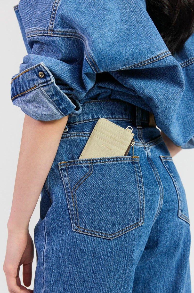 Saben - Winona Card Holder in Oyster