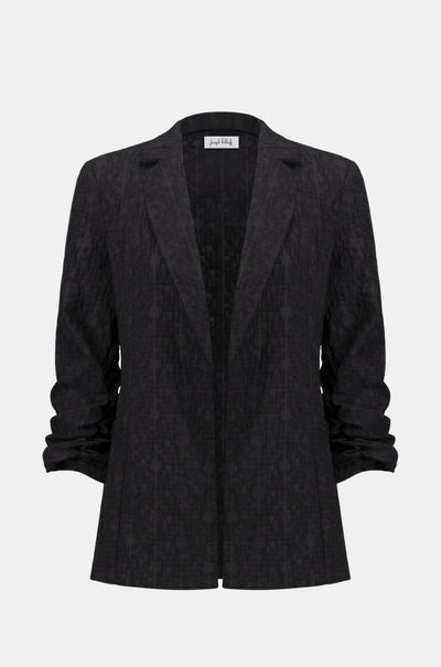 Joseph Ribkoff - Woven Jacquard Boxy Blazer