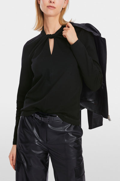 Marc Cain - T-shirt with Knot Effect
