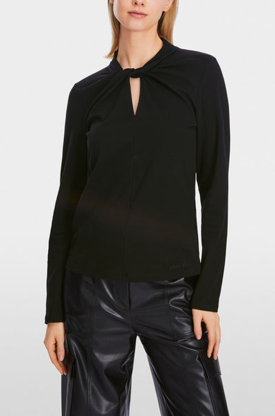Marc Cain - T-shirt with Knot Effect