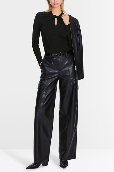 Marc Cain - T-shirt with Knot Effect