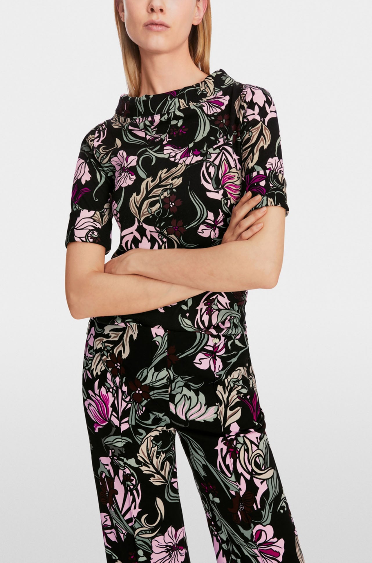 Marc Cain - T-shirt in Floral Design