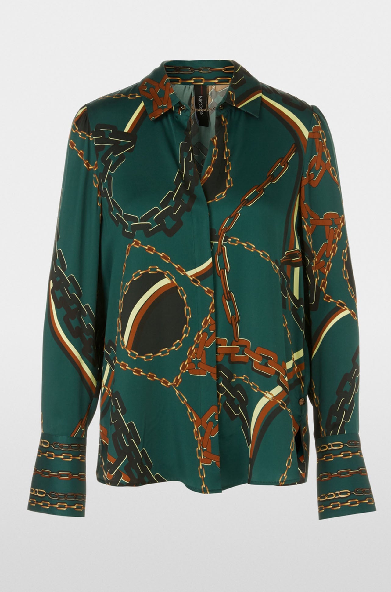 Marc Cain - Silk Blouse with Chain Design