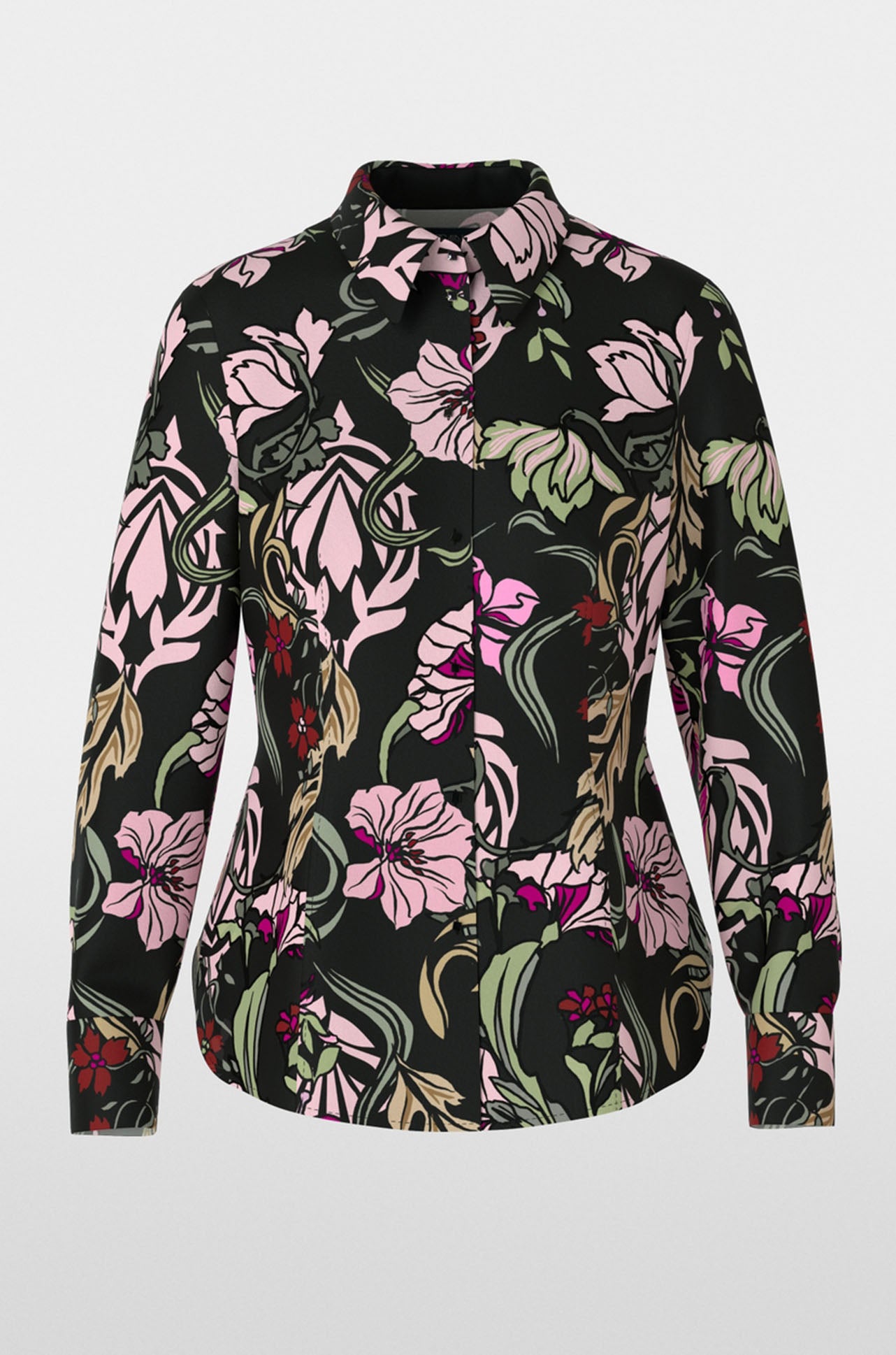 Marc Cain - Shirt Blouse in Flower Print