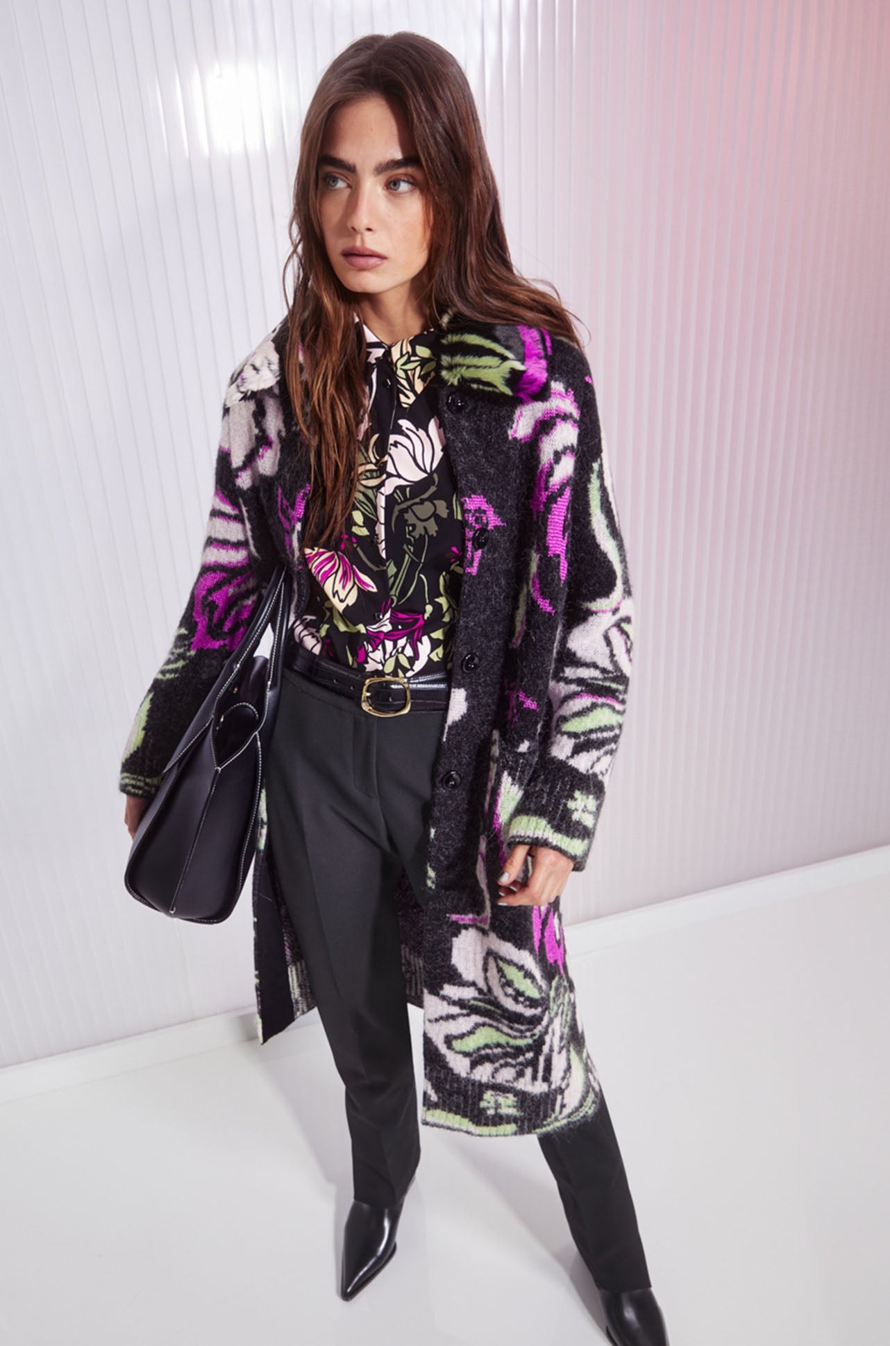 Marc Cain - Shirt Blouse in Flower Print