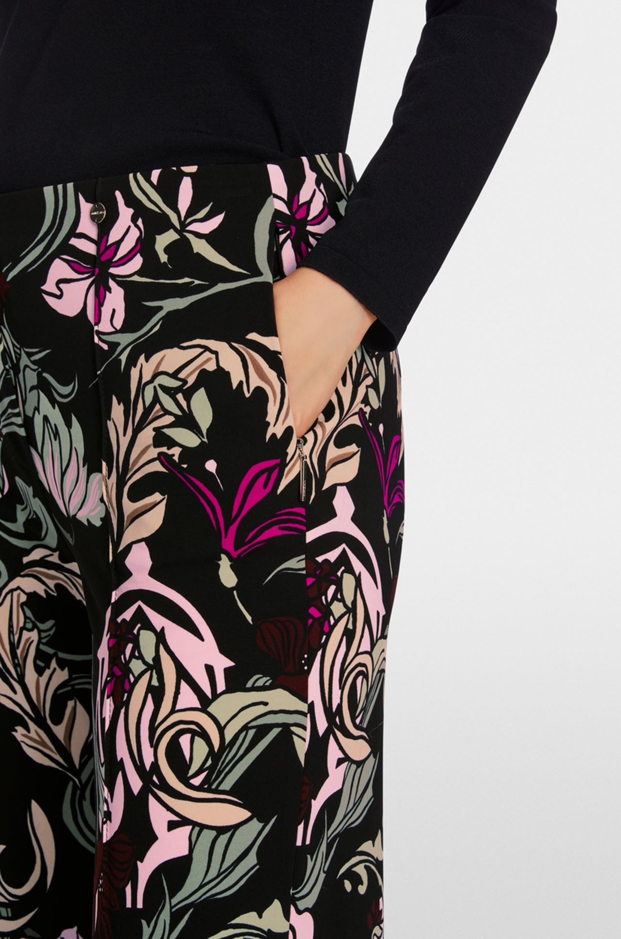Marc Cain - Floral Winder in Wide Fit