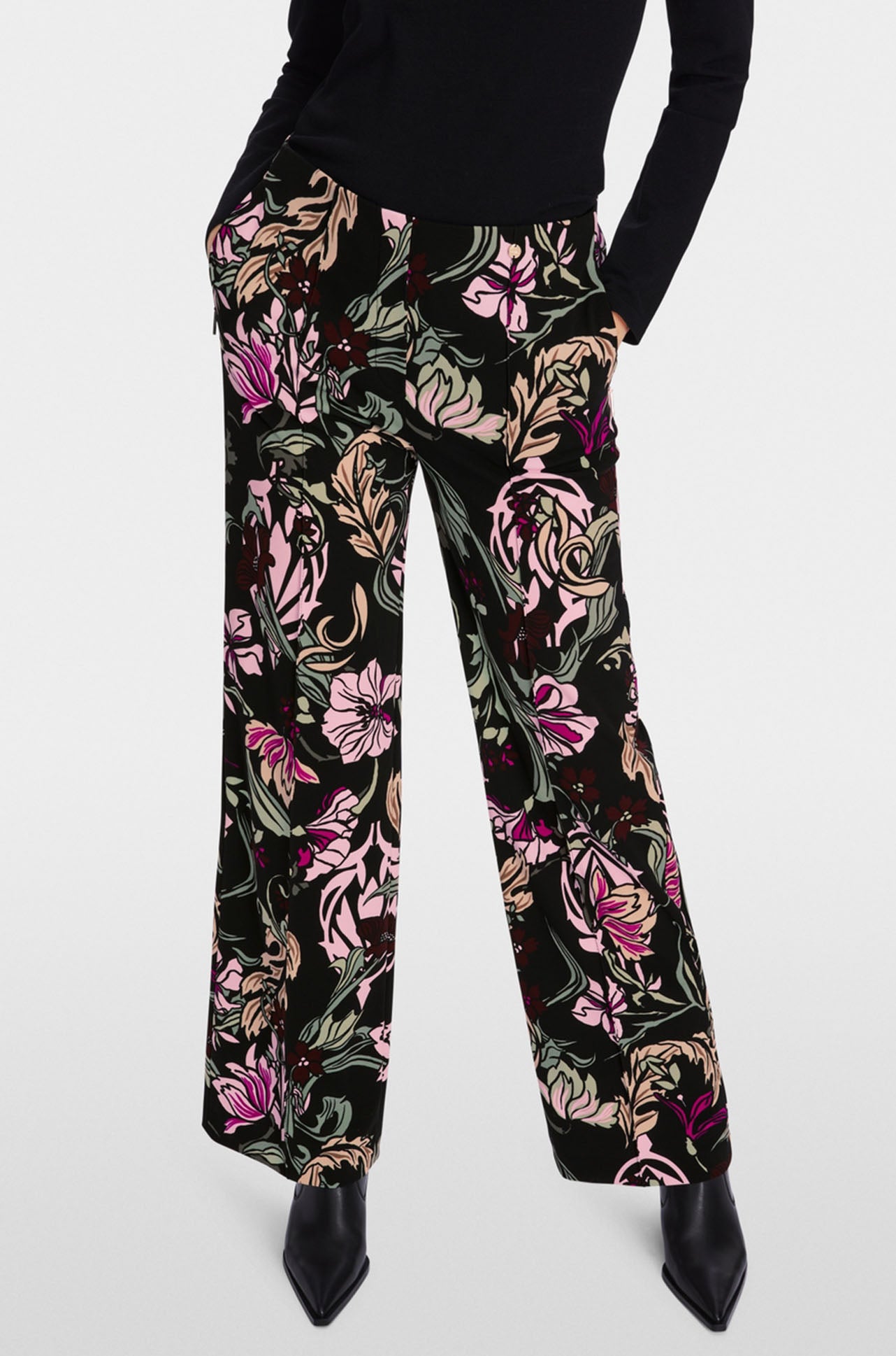 Marc Cain - Floral Winder in Wide Fit