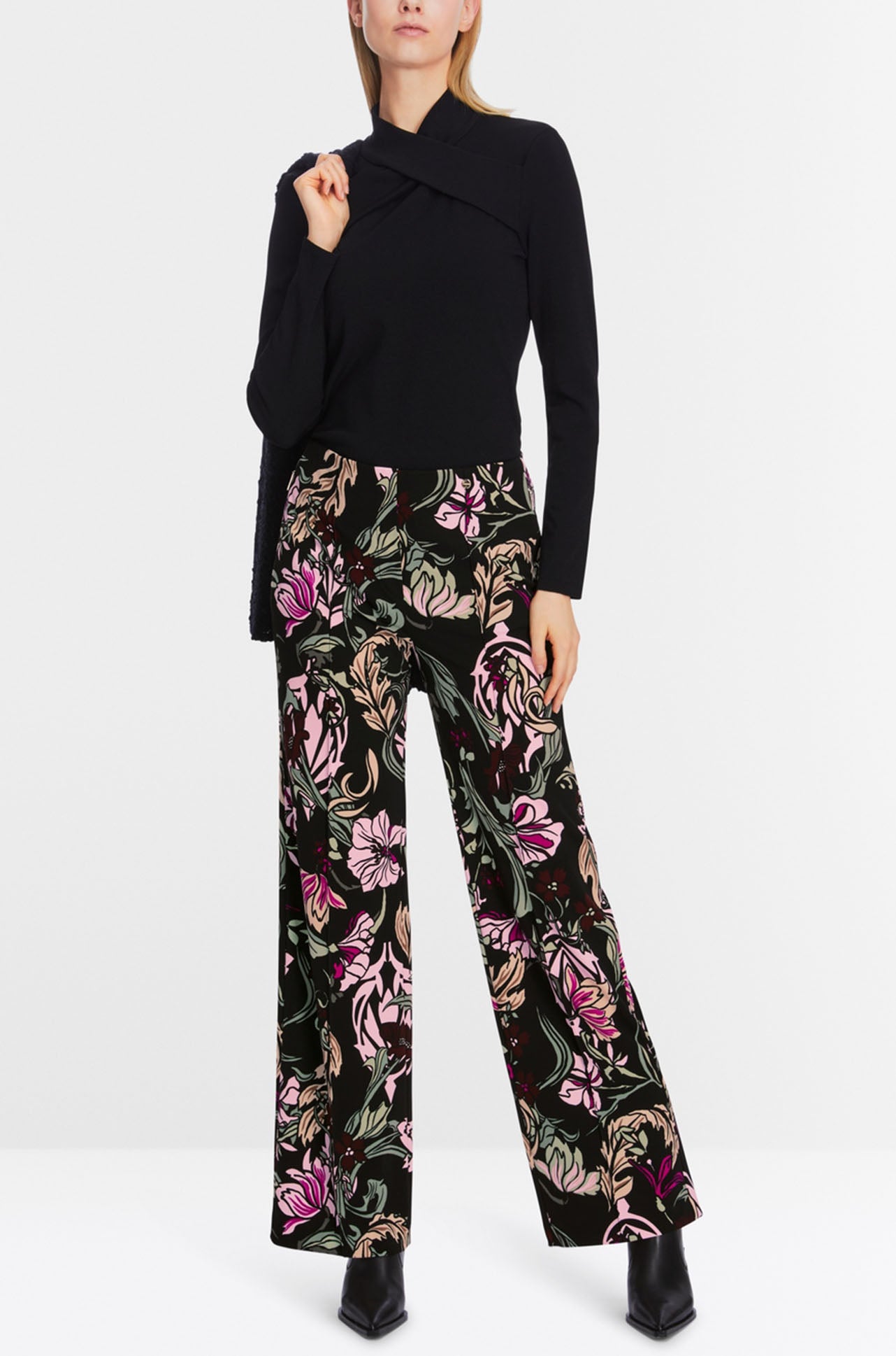 Marc Cain - Floral Winder in Wide Fit