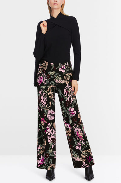 Marc Cain - Floral Winder in Wide Fit